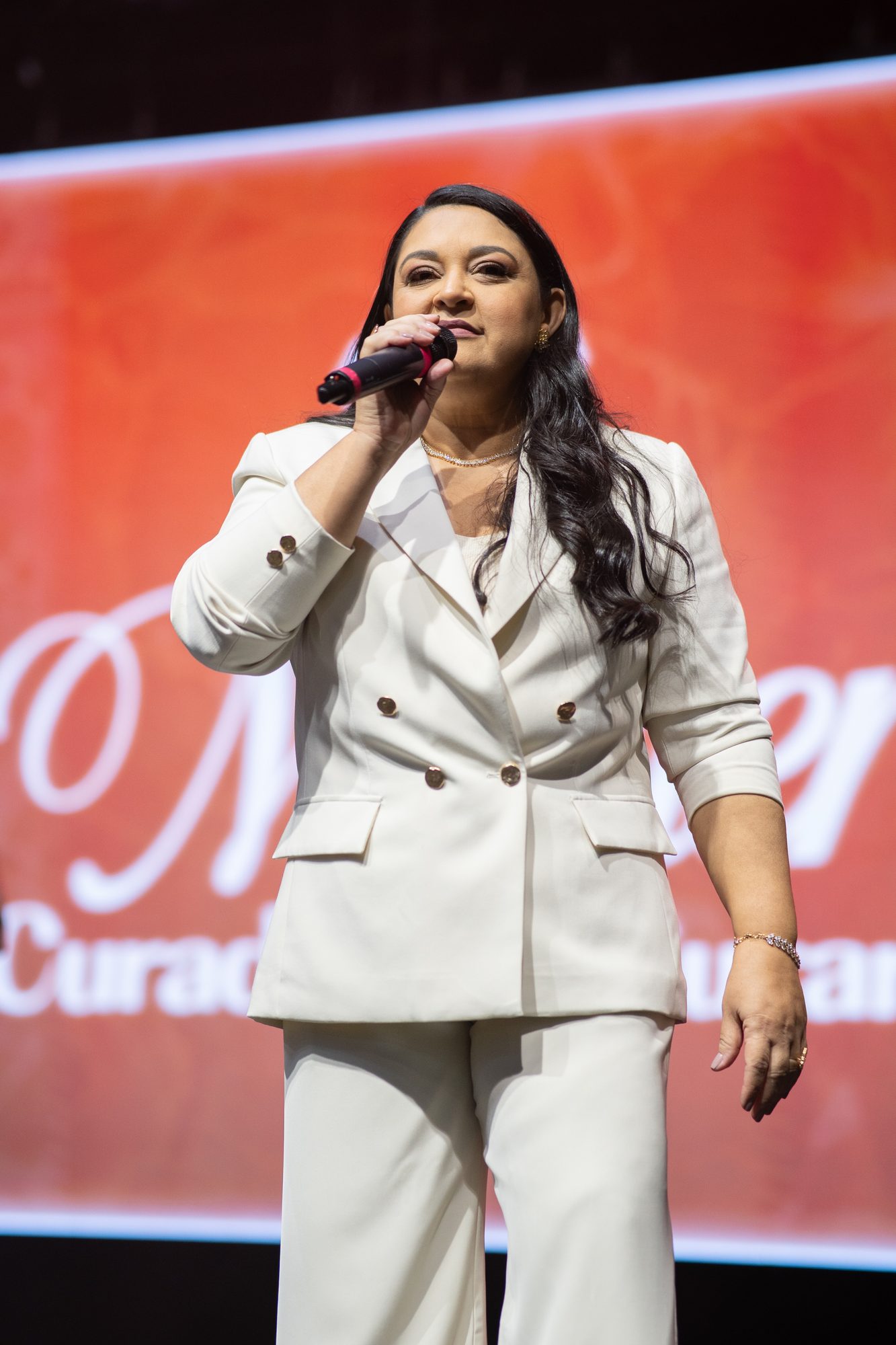 Elisiane Sousa no palco
